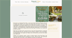 Desktop Screenshot of forestglenresort.ca