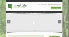 Desktop Screenshot of forestglenresort.com.au